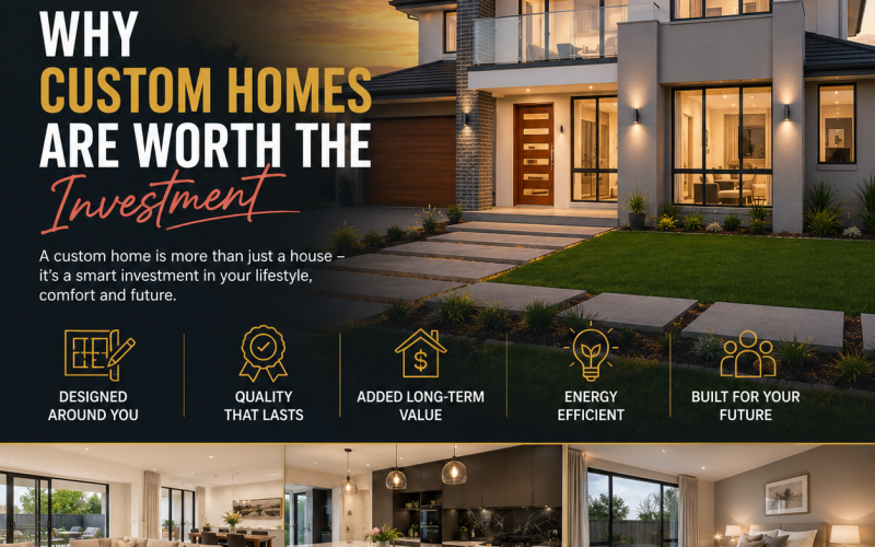 Why Custom Homes Are Worth the Investment